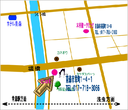 アクセスマップ